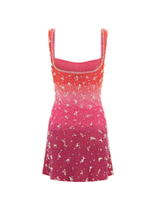 Clio Peppiatt Sunset Gradient Mini Dress