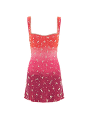 Clio Peppiatt Sunset Gradient Mini Dress